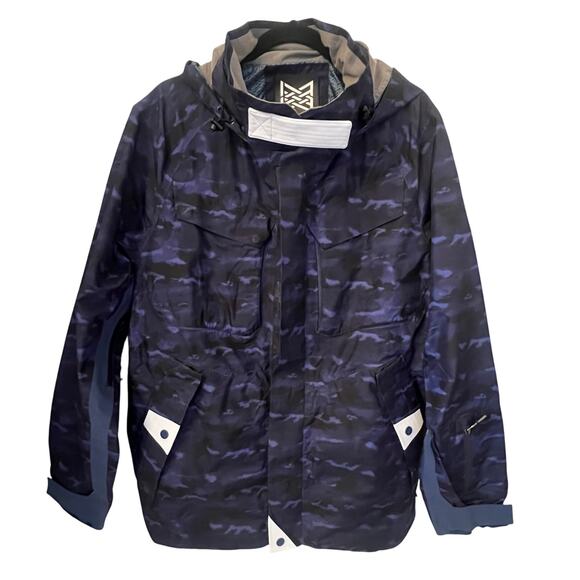 BURTON Thirteen Mountaineering Snow Gore-Tex Jacket. Mens Size XL
Color Blue - Picture 1 of 12